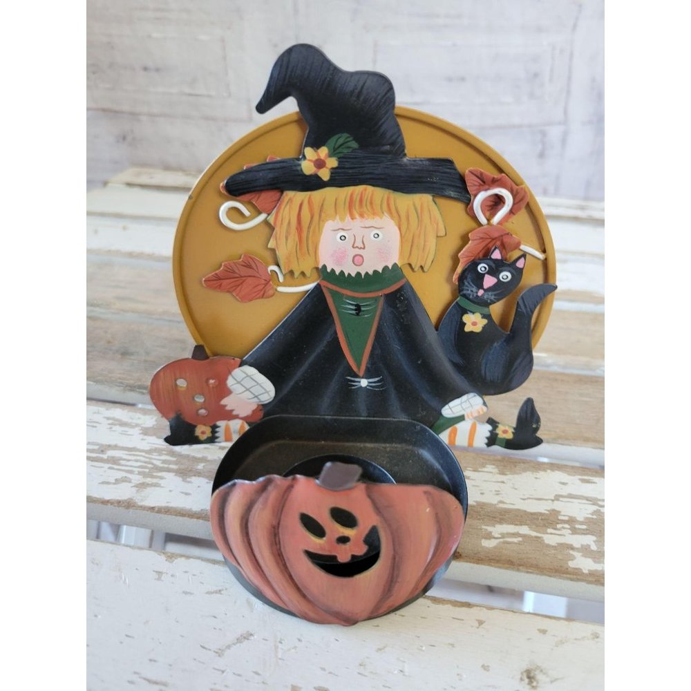 Magic creations witch candle holder Halloween Fall